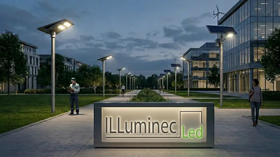 A public place powered by Illuminec